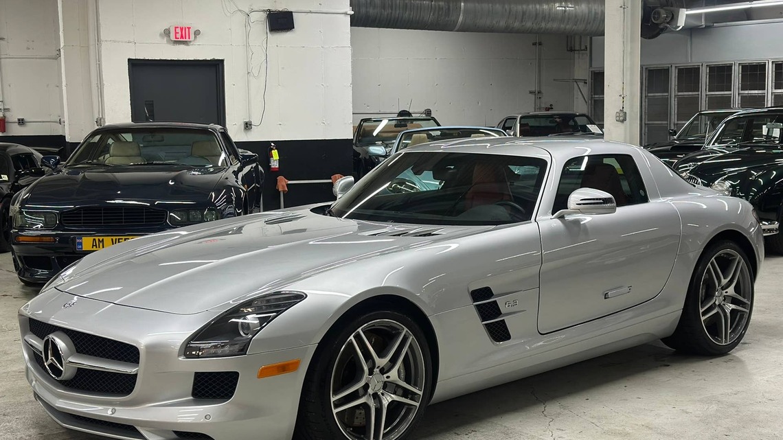 2011 Mercedes-Benz SLS AMG for Sale With 7,000 Miles 