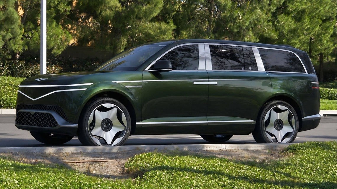 Genesis GV90 Specs Leak With a Huge Battery and Nearly 300 Miles of Range 