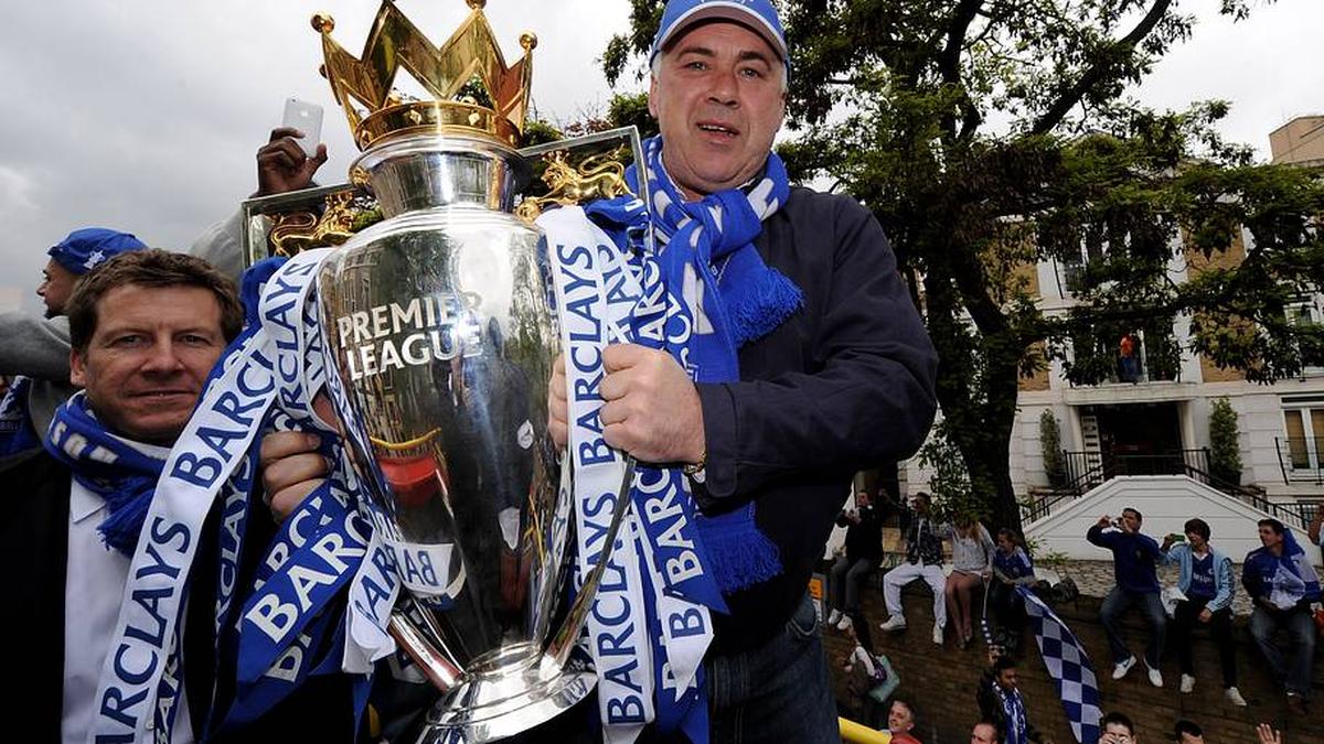  Ancelotti was the first Italian to ever win the Premier League. | Darren Walsh/Chelsea FC/Getty Images 
