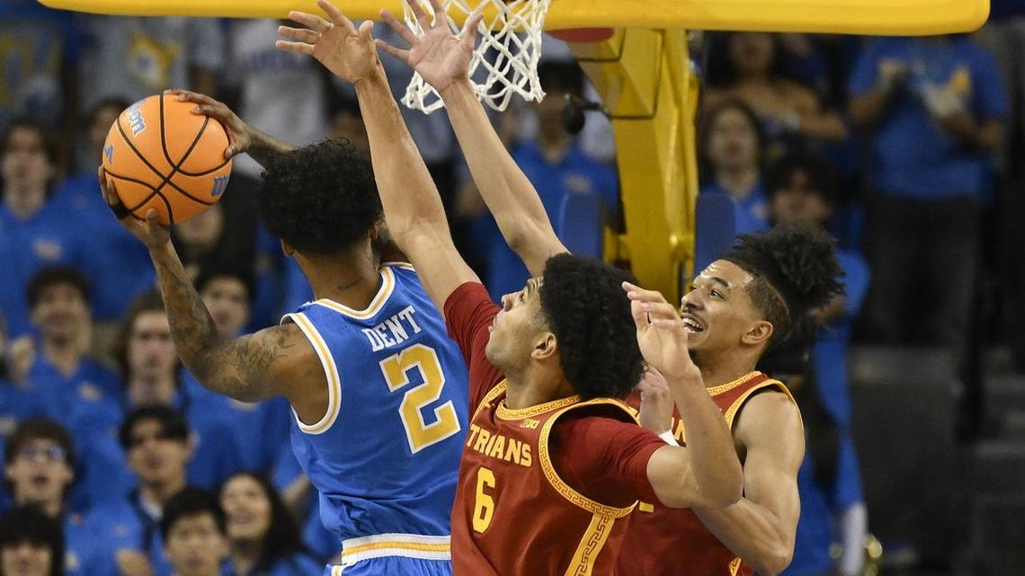 Donovan Dent (30 points), UCLA extend rival USC's skid 