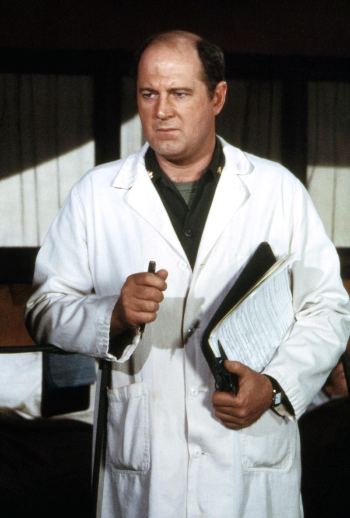 David Ogden Stiers in MASH© and TM 20th Century Television/courtesy the Everett Collection