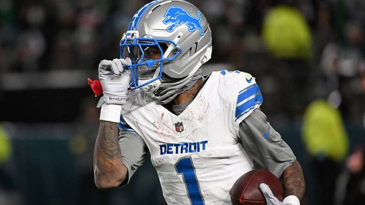  Jameson Williams is the speedy complement to Amon-Ra St. Brown. | IMAGN IMAGES via Reuters Connect 