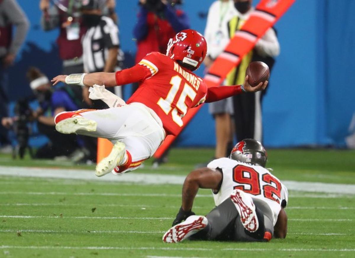 Kansas City Chiefs quarterback Patrick Mahomes can seemingly make throws from almost any delivery angle.