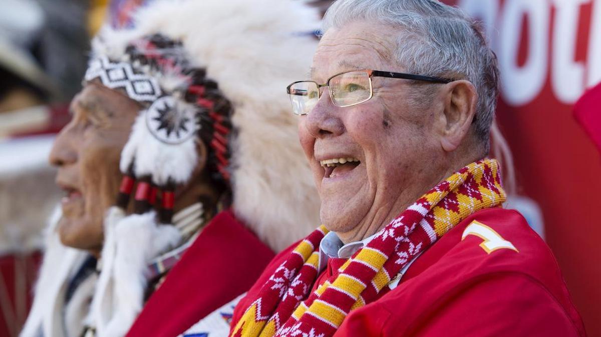 Prior to the start of the game against the Kansas City Chiefs and the Pittsburgh Steelers, Bill Thorpe 87 year-old, who is one of the two remaining sons of famed Olympian Jim Thorpe participated in a drum ceremony as did Chief Moses Starr Jr. during American Indian Heritage Month. The Chiefs won the game 23-13, Sunday October 25, 2015 at Arrowhead Stadium.
